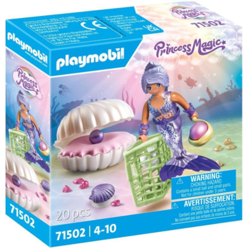 Playmobil – Princess Magic – Mermaid with Pearl Seashell 71502