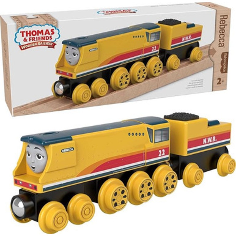 Thomas & Friends Wooden Railway – Rebecca Engine and Coal-Car
