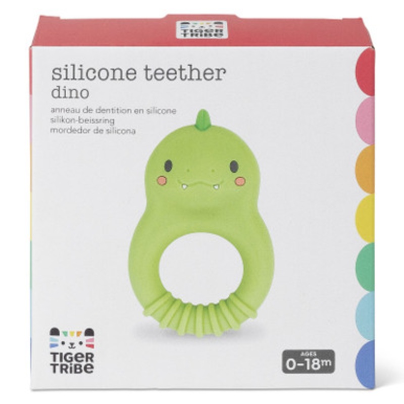 Tiger Tribe – Silicone Teether – Dino