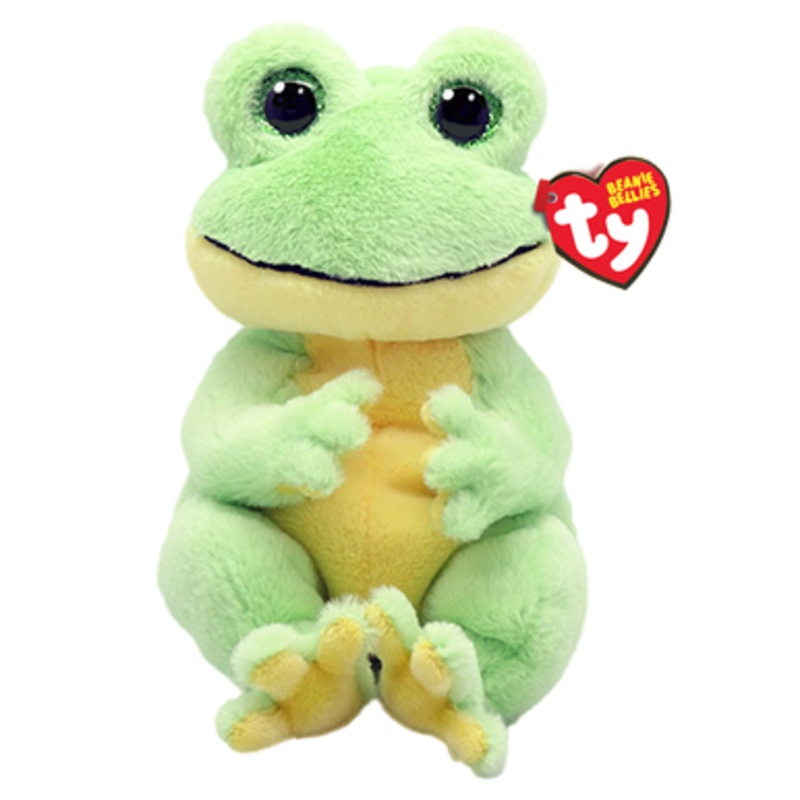 TY Beanie Bellies Regular – Snapper the Green Frog