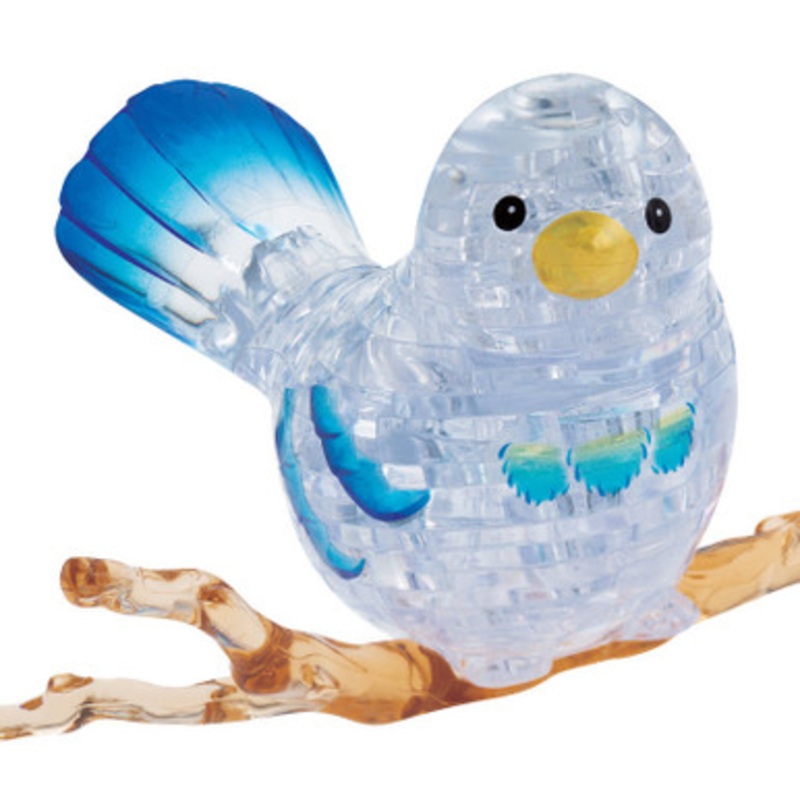 Crystal Puzzle 3D – Clear Bird 48 piece