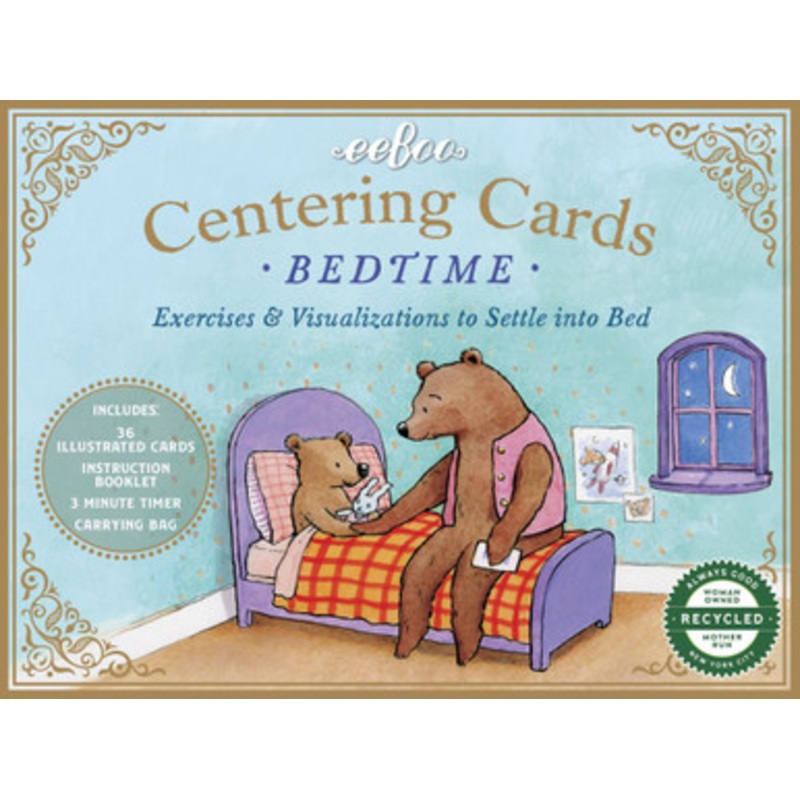 eeBoo Centering Cards  Bedtime