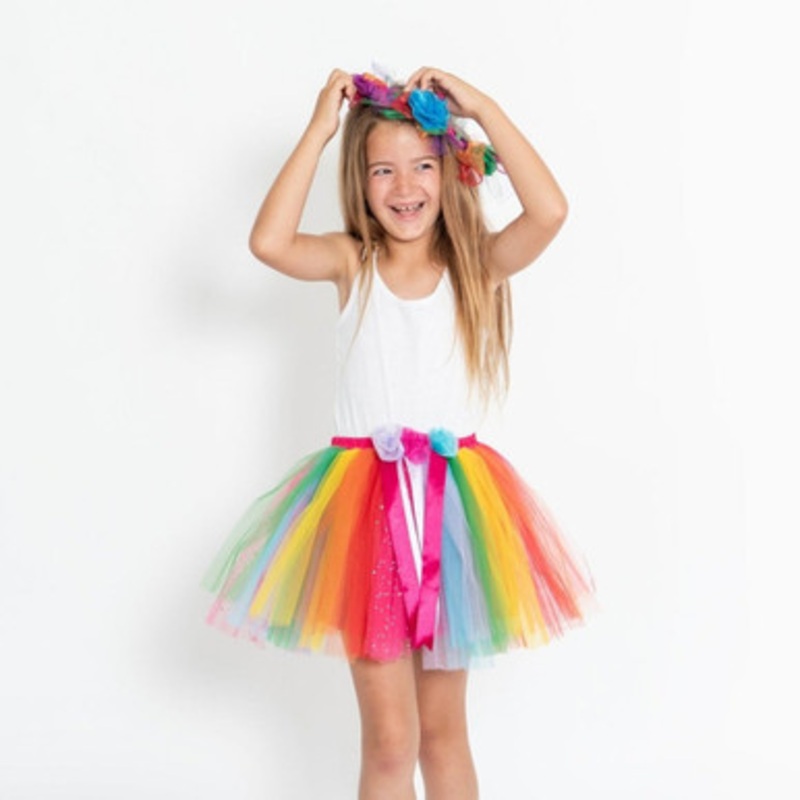 Fairy Girls – Magical Fairy Skirt Rainbow