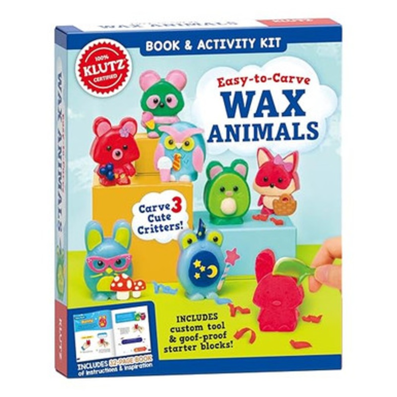 Klutz – Easy-To-Carve Wax Animals