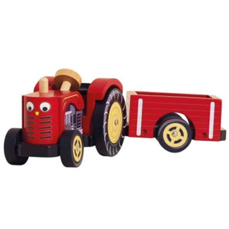 Le Toy Van – Farmyard Tractor & Trailer
