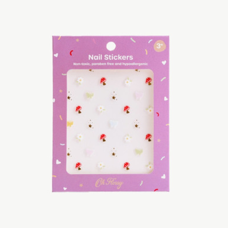 Oh Flossy Nail Stickers – Magic Garden