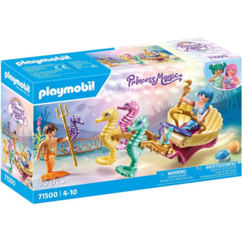 Playmobil – Princess Magic – Mermaid Seahorse Carriage 71500