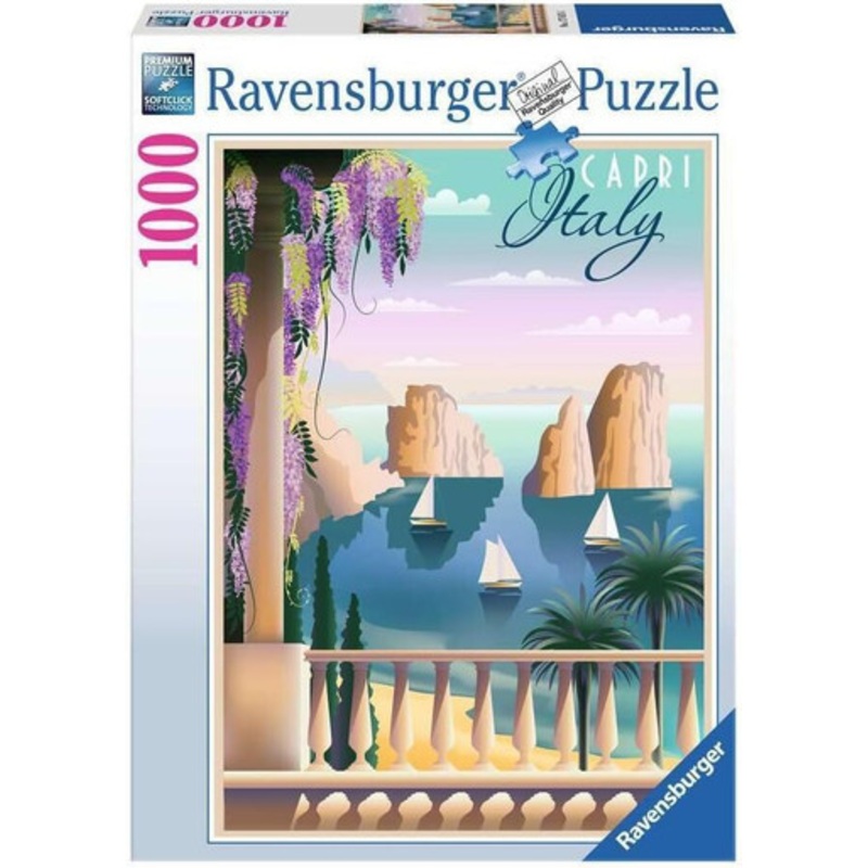 Ravensburger 1000pc – Postcard from Capri Puzzle