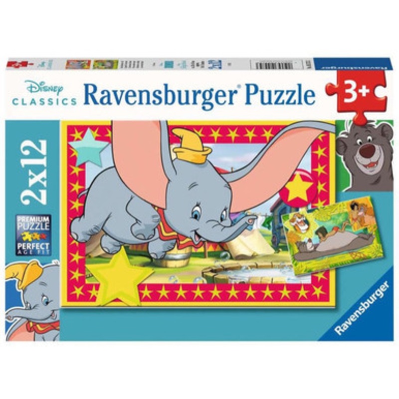 Ravensburger 2x12pc – Adventure Is Calling Puzzle