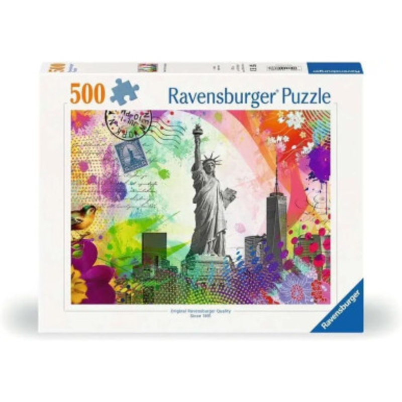 Ravensburger 500pc – New York Postcard Puzzle