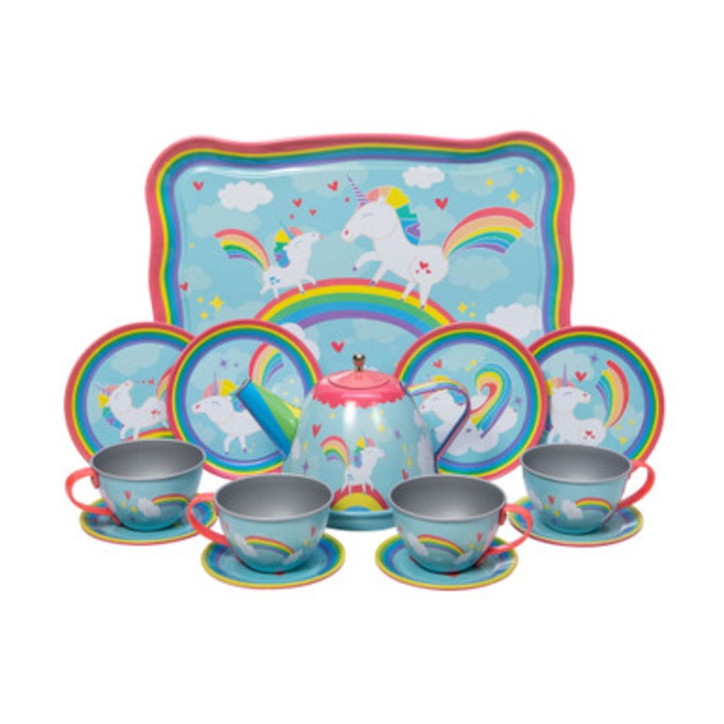 Schylling – Unicorn Tin Tea Set
