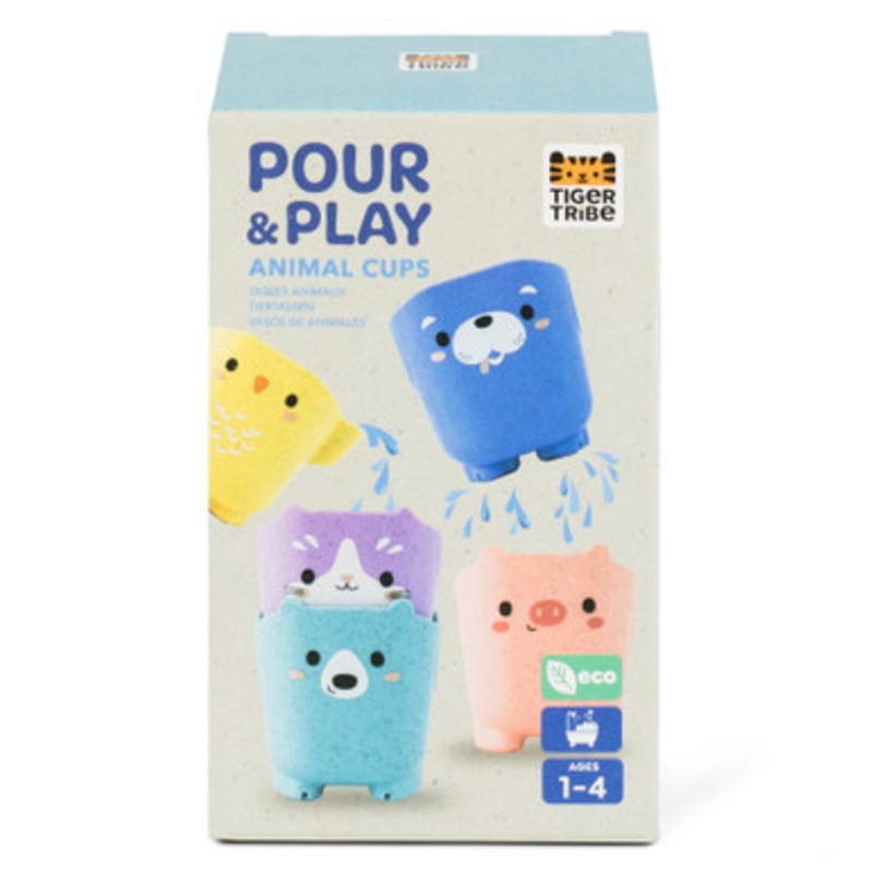 Tiger Tribe – Pour & Play – Animal Cups