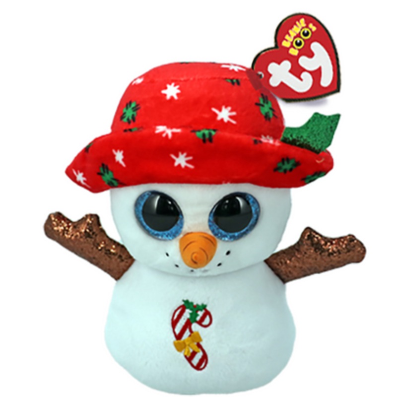 TY Beanie Boos Regular – Christmas Brrrnie the Snowman