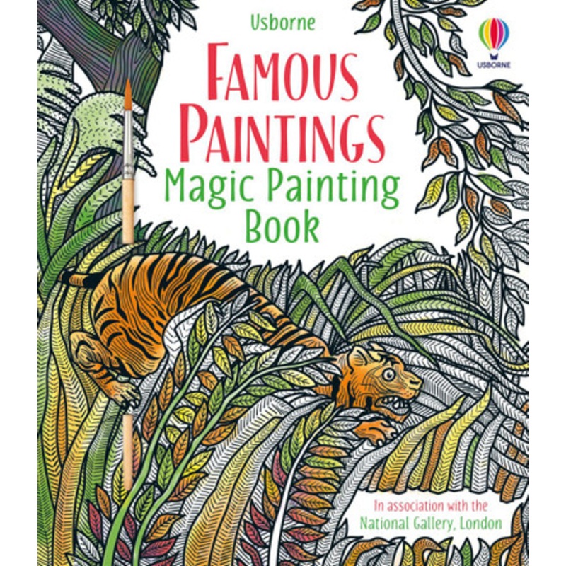 Usborne – Famous Paintings Magic Painting Book