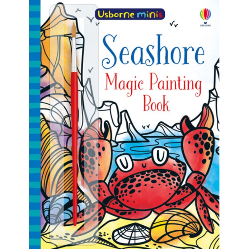 Usborne – Mini Books: Seashore Magic Painting Book