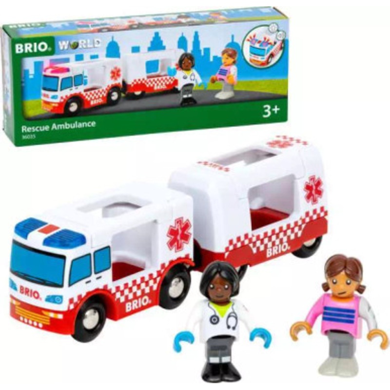 BRIO – Brio World – Rescue Ambulance 36035