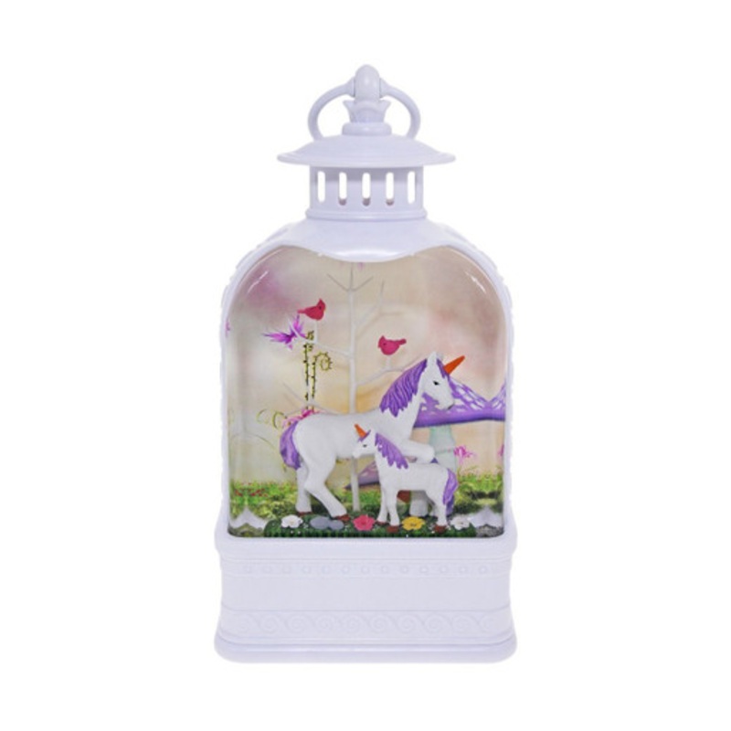 Cotton Candy – Medium Purple Unicorn Lantern