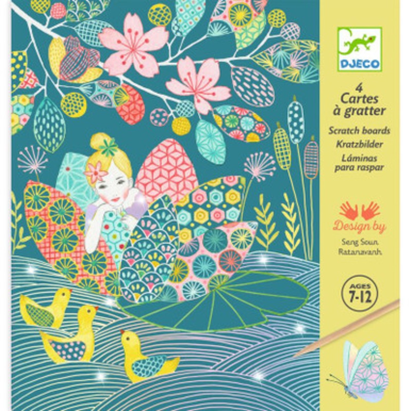 Djeco – The Pond Scratch Cards