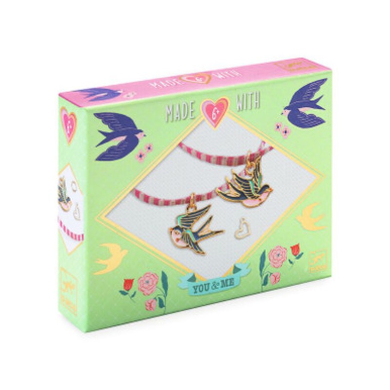 Djeco – You & Me – Birds Ribbon Set