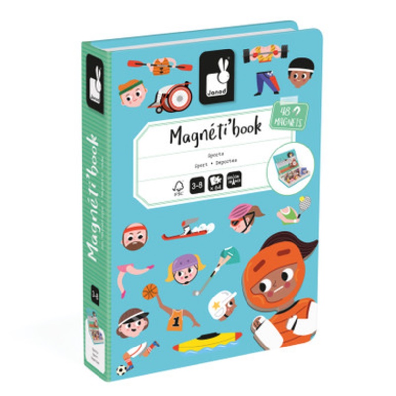 Janod – Sports Magnetibook