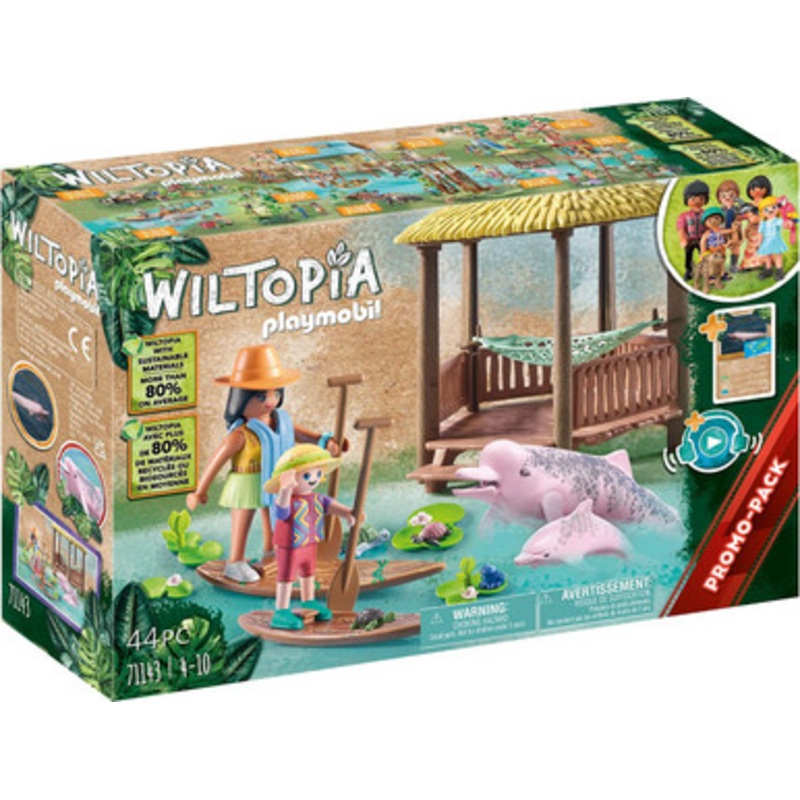 Playmobil Wiltopia – Paddling Tour with River Dolphins 71143