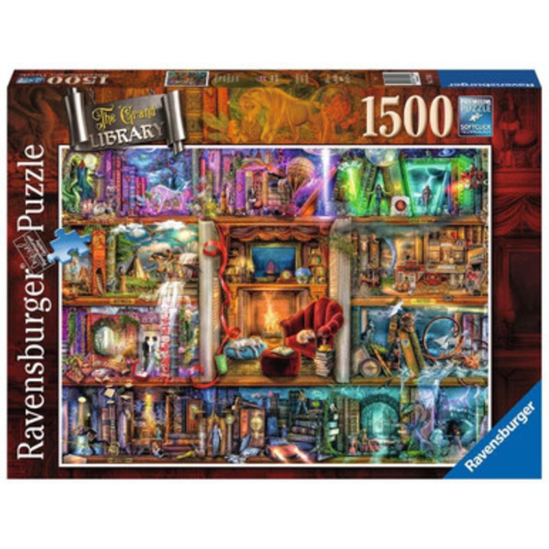 Ravensburger 1500pc – The Grand Library Puzzle NEW