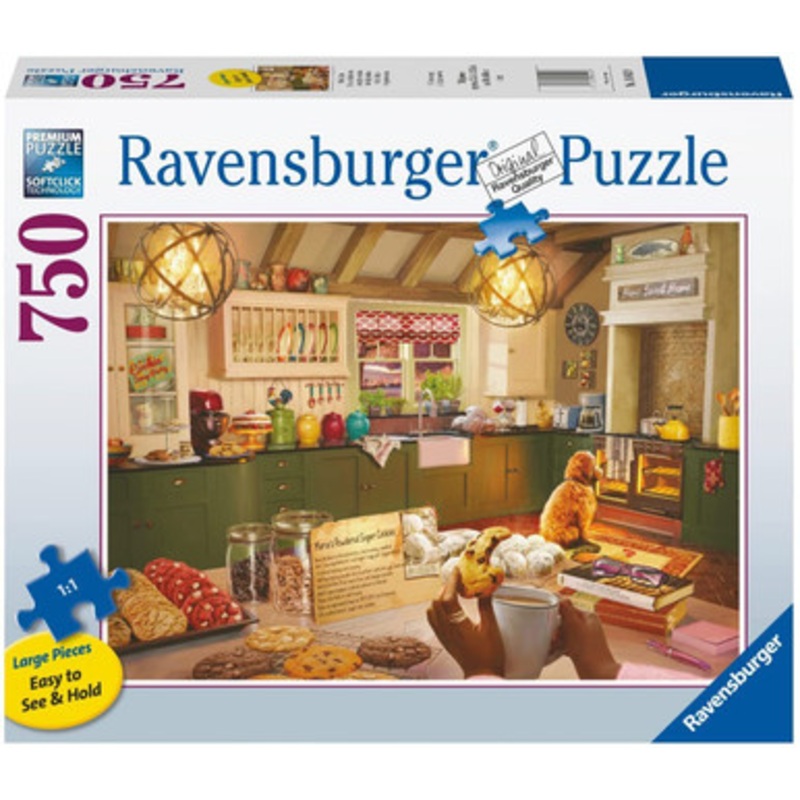 Ravensburger 750pc – Cosy Kitchen Large Format Puzzle