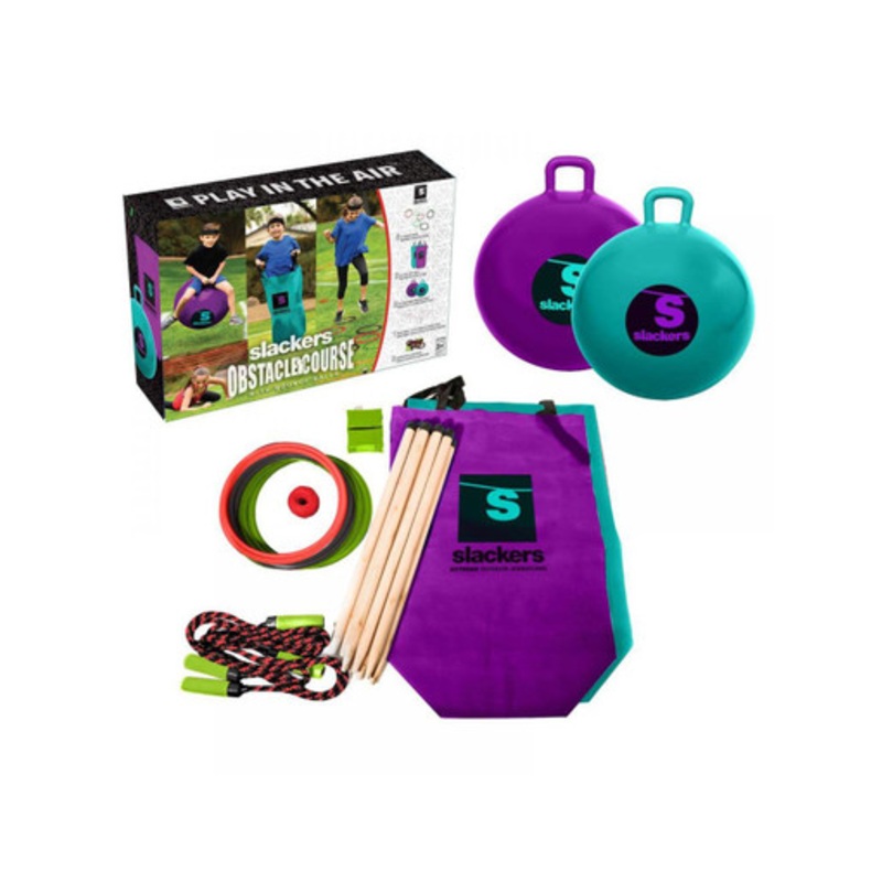 Slackers – Ninja Obstacle Course with Bounce Balls