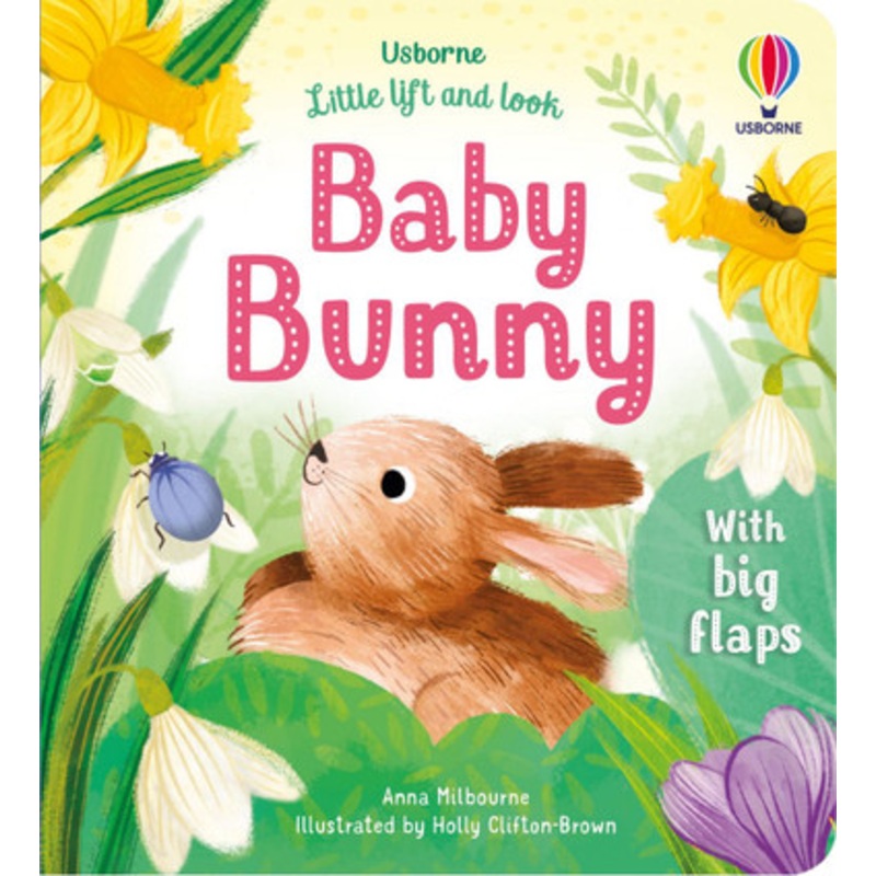 Usborne – Little Lift and Look Baby Bunny