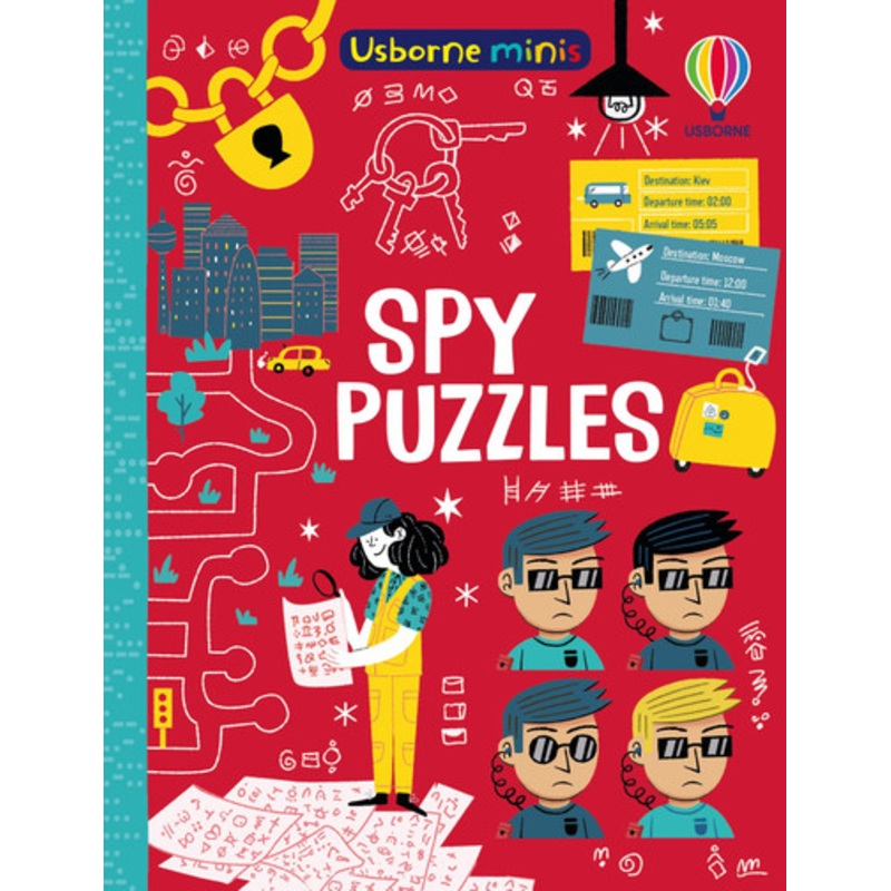 Usborne – Mini Books: Spy Puzzles