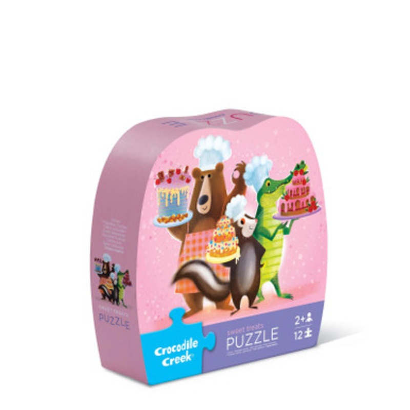 Crocodile Creek – 12 piece Mini Puzzle – Sweet Treats