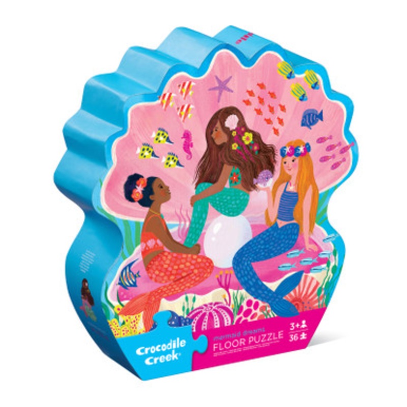 Crocodile Creek – Classic Floor Puzzle 36 pc – Mermaid Dreams