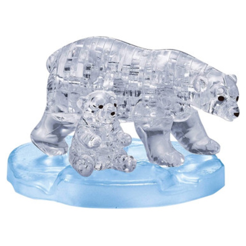 Crystal Puzzle 3D – Polar Bear