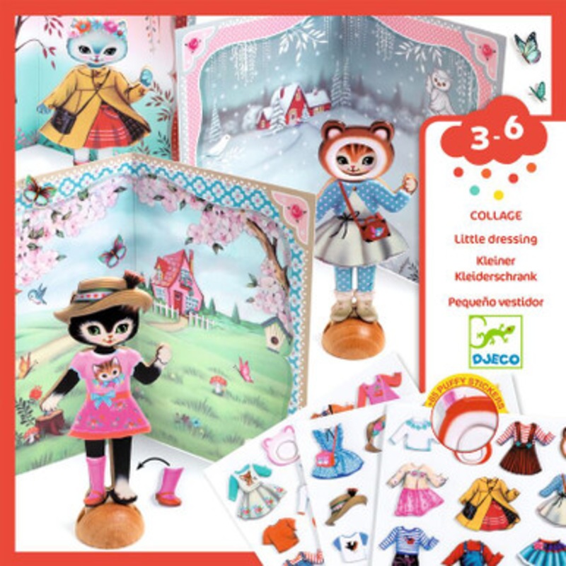 Djeco – Little Wardrobe Collage Set