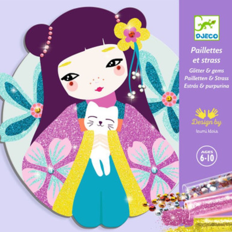 Djeco – Onnanoko Glitter & Gem Boards