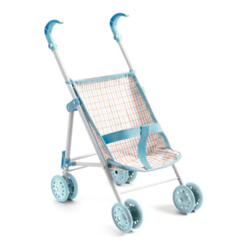 Djeco – Pomea Collection – Doll Umbrella Stroller 44cm