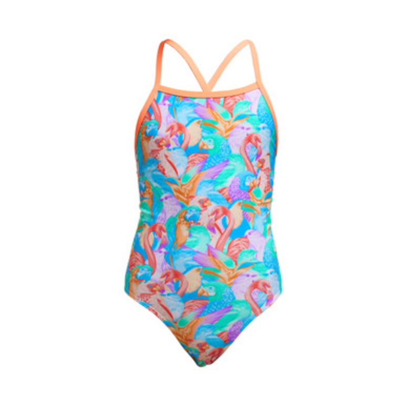 Funkita – Girls Tie Me Tight One Piece Swimmers – Birdsville