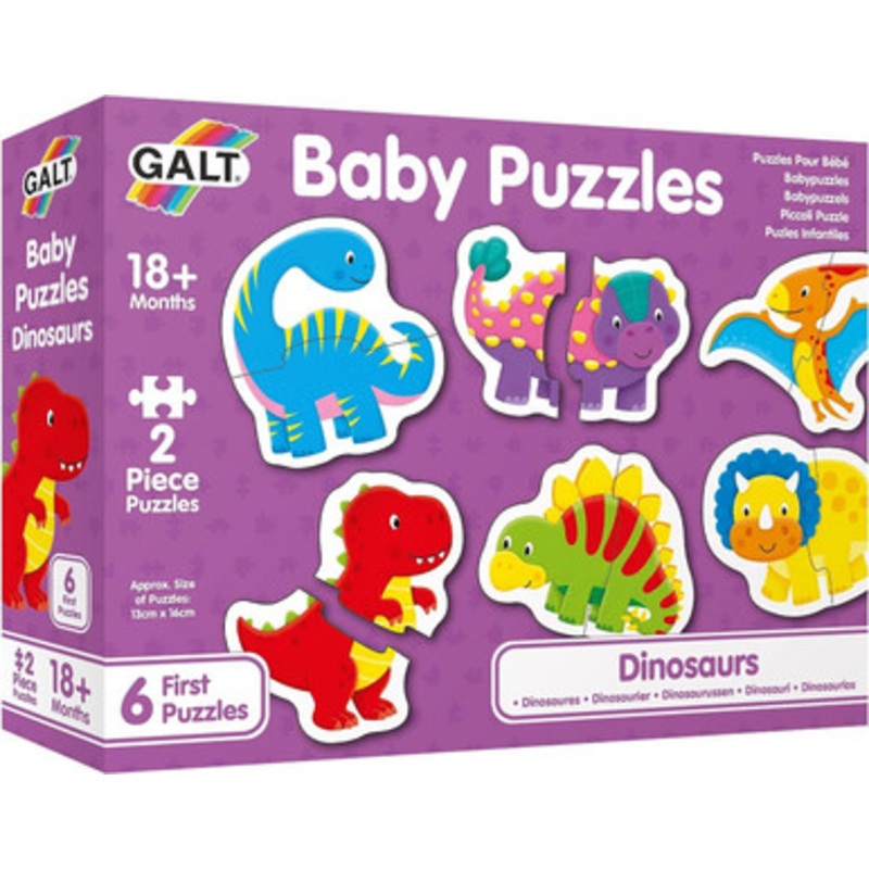 Galt  Baby Puzzles – Dinosaurs 2pcs
