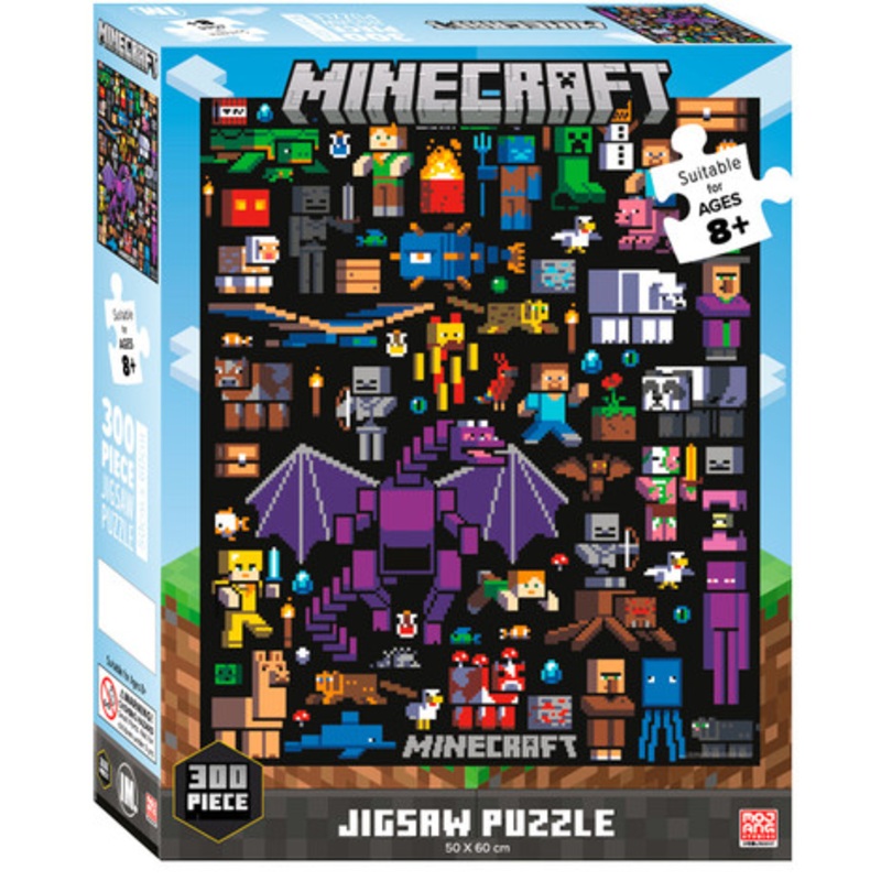 Minecraft 300pc – Minecraft Mobbery Puzzle