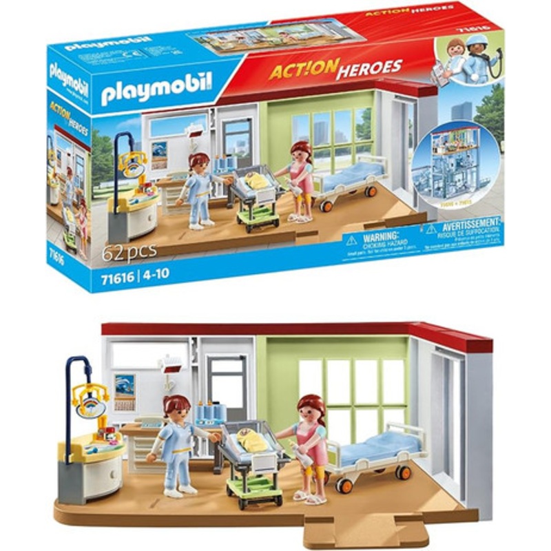 Playmobil – Action Heroes – Maternity Ward 71616