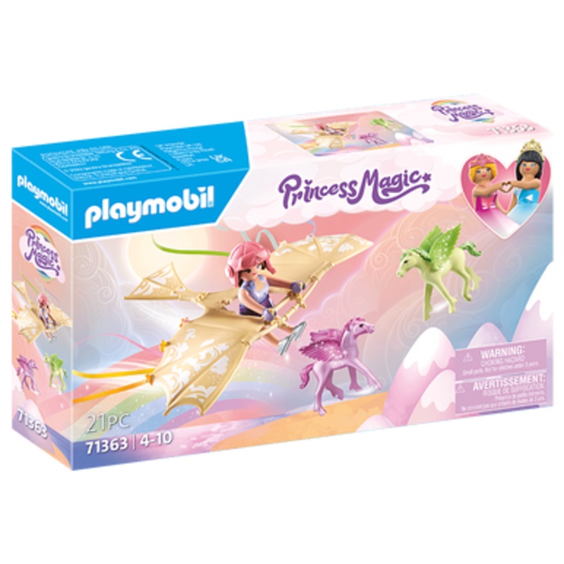 Playmobil Princess Magic – Trip with Pegasus Foals in the Clouds 71363