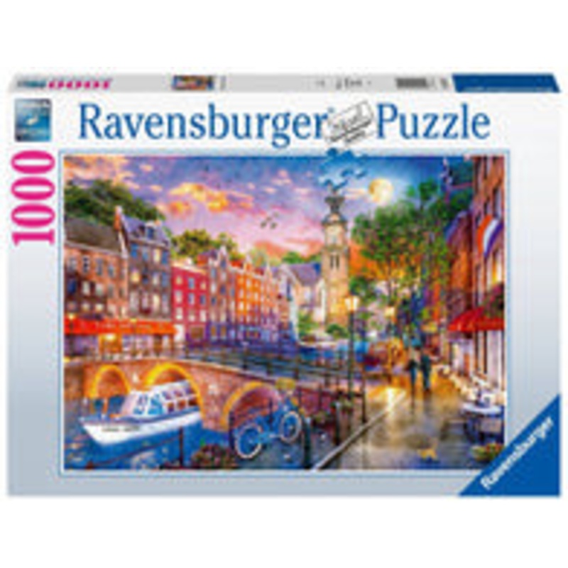 Ravensburger 1000pc – Amsterdam Sunset Puzzle