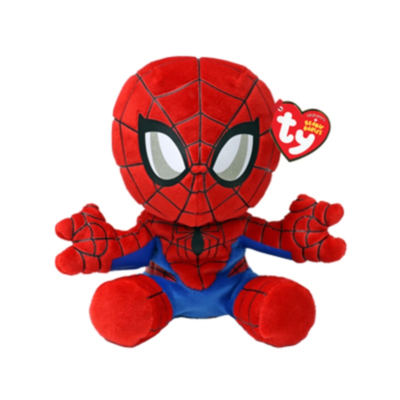 TY Marvel Soft Beanie Babies Regular – Spider-Man