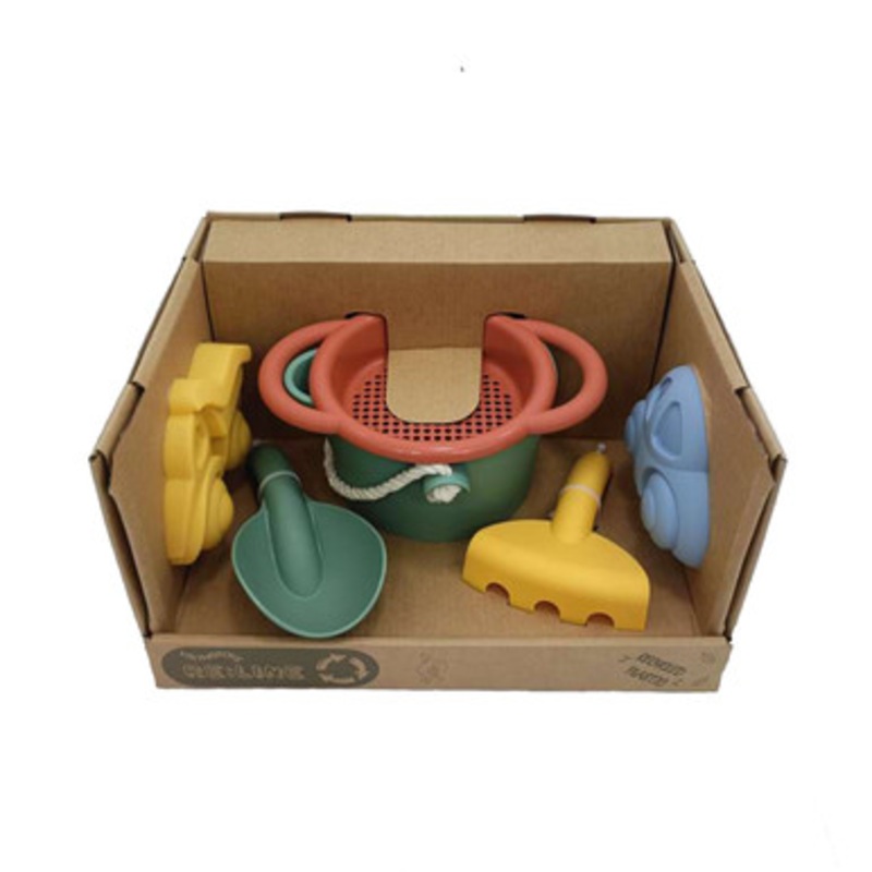 Viking Toys – Reline Bucket Set with Sieve & 2 Vehicle Sand Moulds