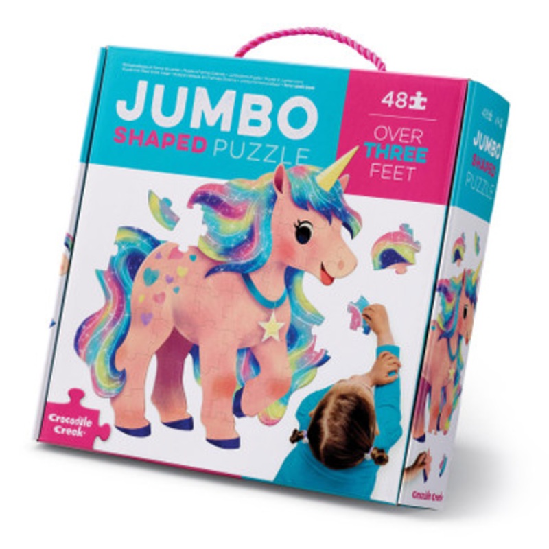 Crocodile Creek – Jumbo Puzzle 48pc – Unicorn
