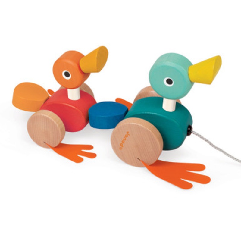 Janod Duck Family Pull Along – Damage to Box Corner*