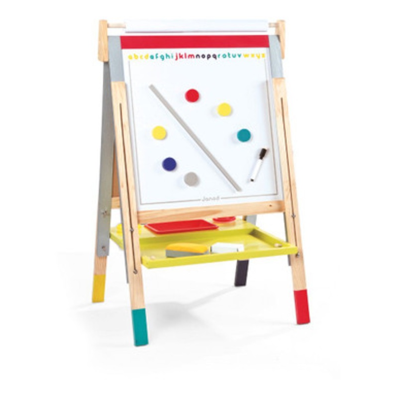 Janod – Graffiti Height Adjustable Black/White Board Easel