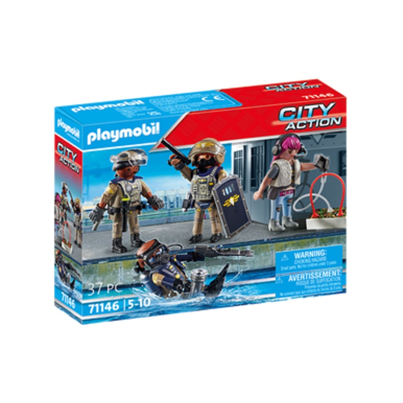 Playmobil City Action – Tactical Police: Figure Set 71146