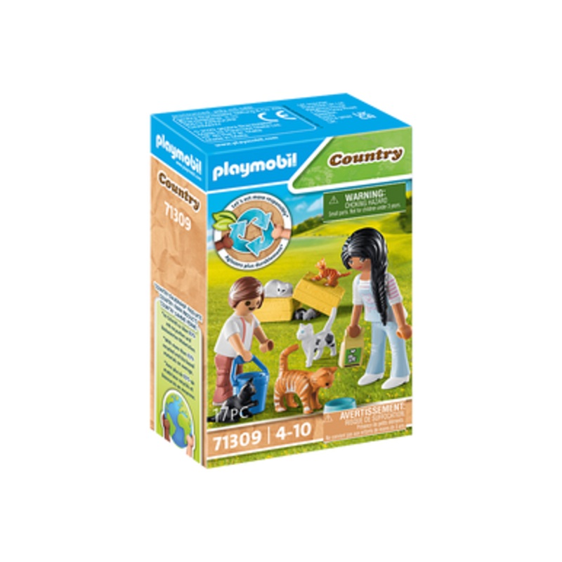 Playmobil Country – Cat Family 71309