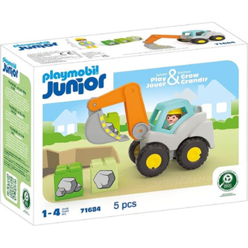 Playmobil Junior – Shovel Excavator 71684